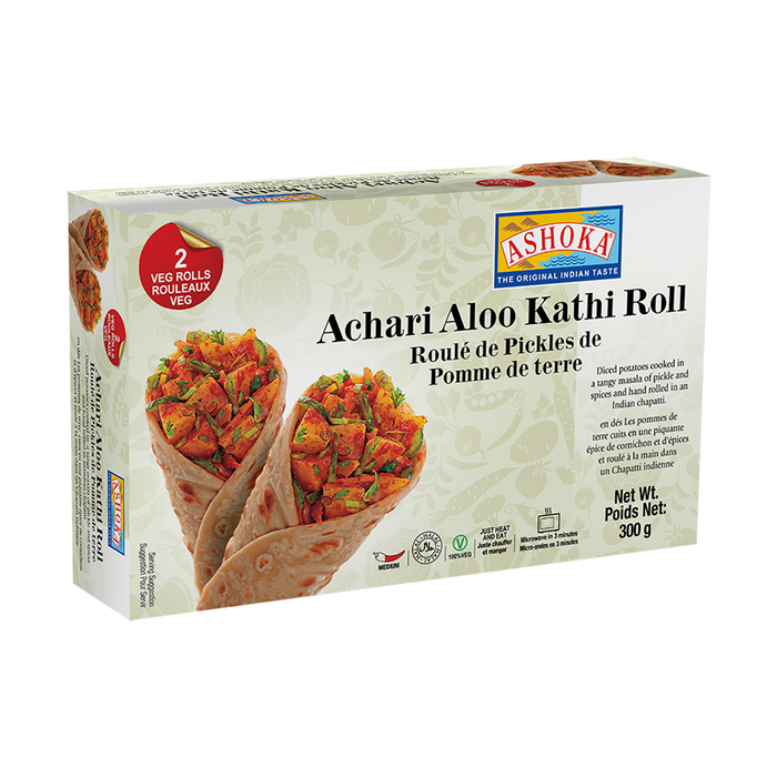 ASHOKA FRZ KATHI ROLL - ACHARI ALOO, 300g