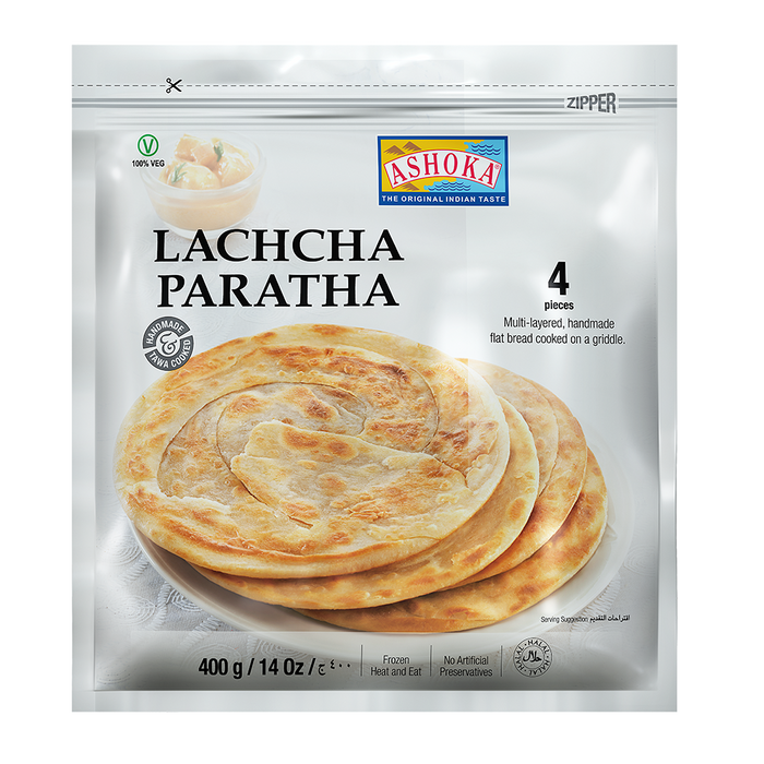 ASHOKA FRZ PARATHA LACHCHA, 400g (4 Pcs)