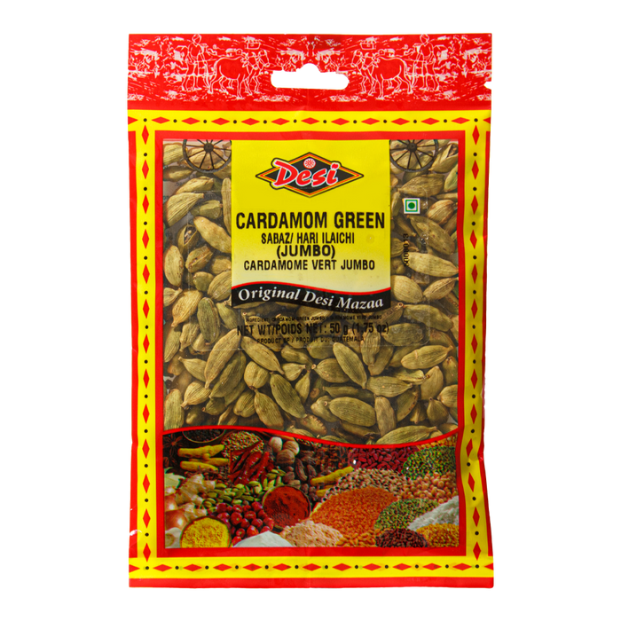 CARDAMOM GREEN JUMBO [DESI],   50g