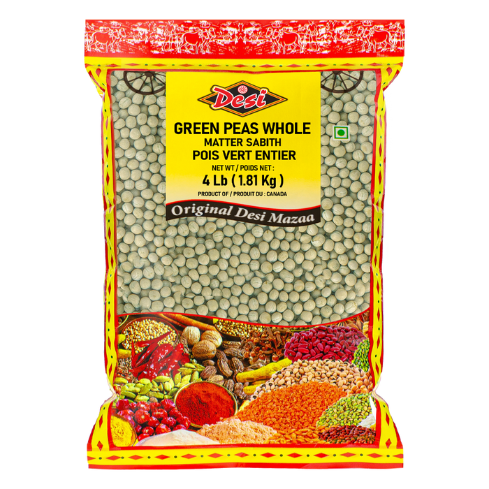 PEAS GREEN WHOLE [DESI],  4Lb