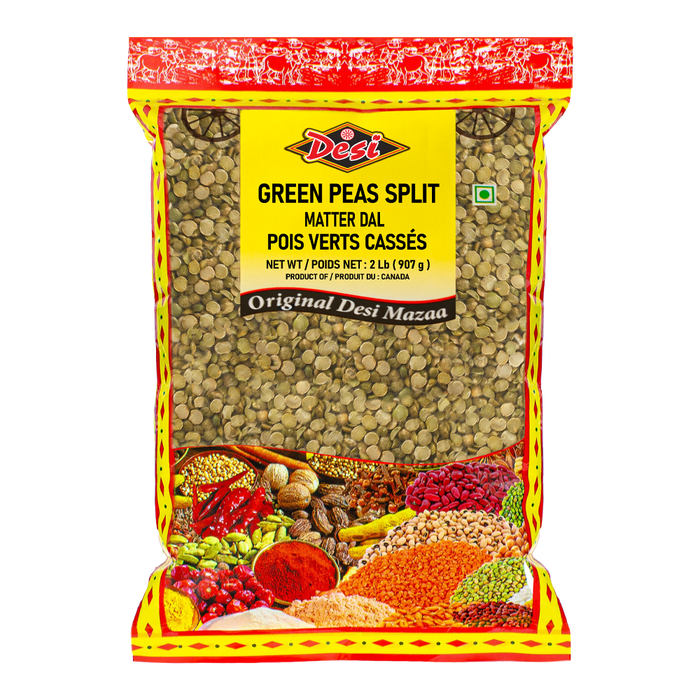 PEAS GREEN SPLIT [DESI],  2Lb