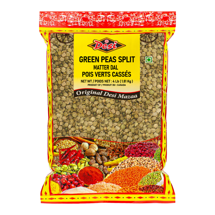 PEAS GREEN SPLIT [DESI],  4Lb