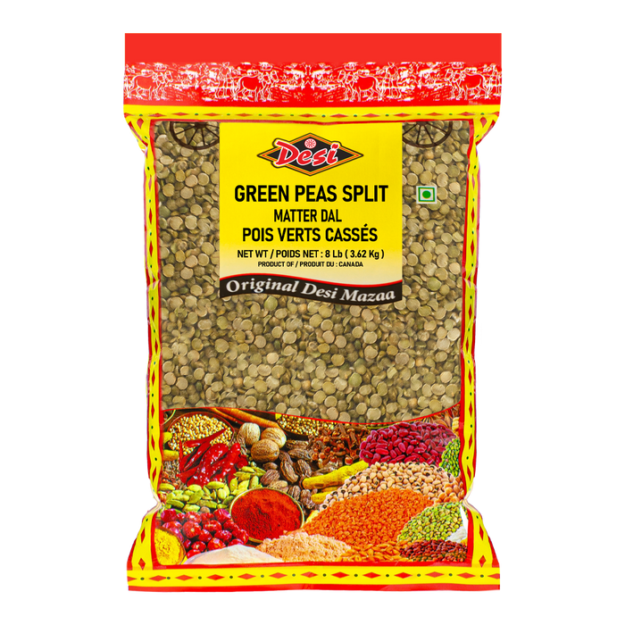 PEAS GREEN SPLIT [DESI],  8Lb