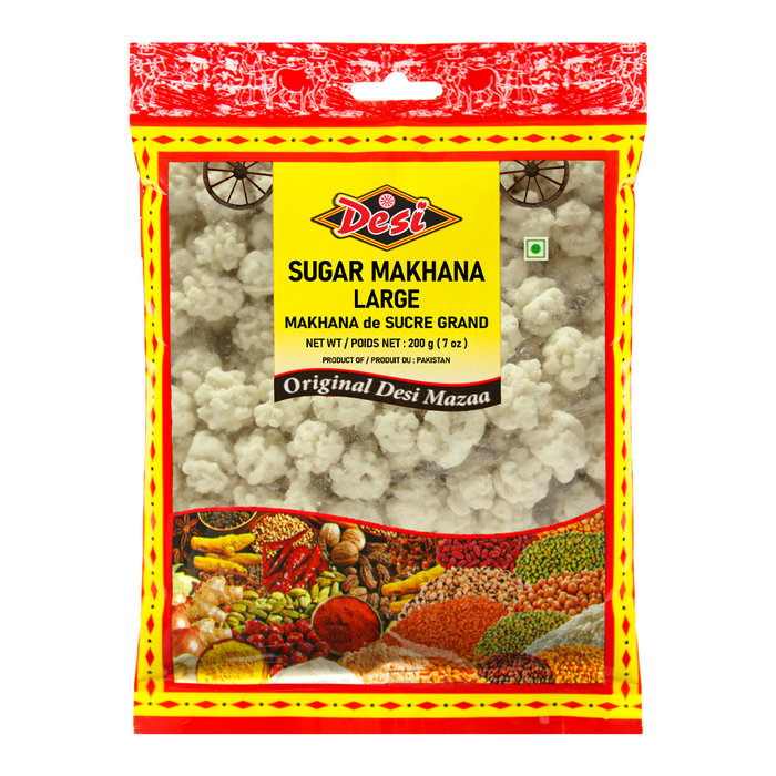MAKHANA SUGAR LARGE [DESI],   200g