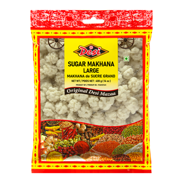 MAKHANA SUGAR LARGE [DESI],   400g