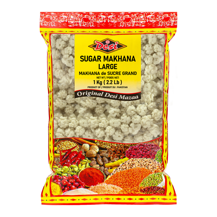MAKHANA SUGAR LARGE [DESI],  1Kg