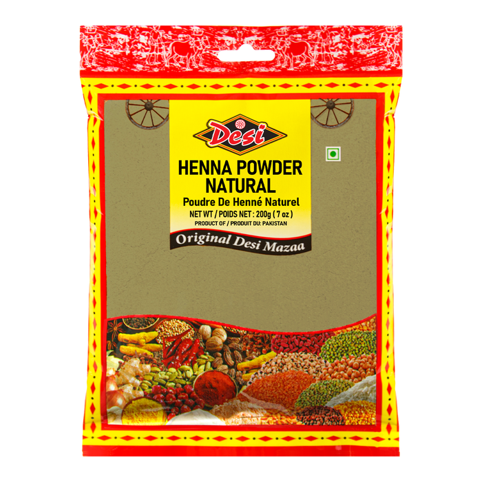 HENNA POWDER NATURAL [DESI],   200g
