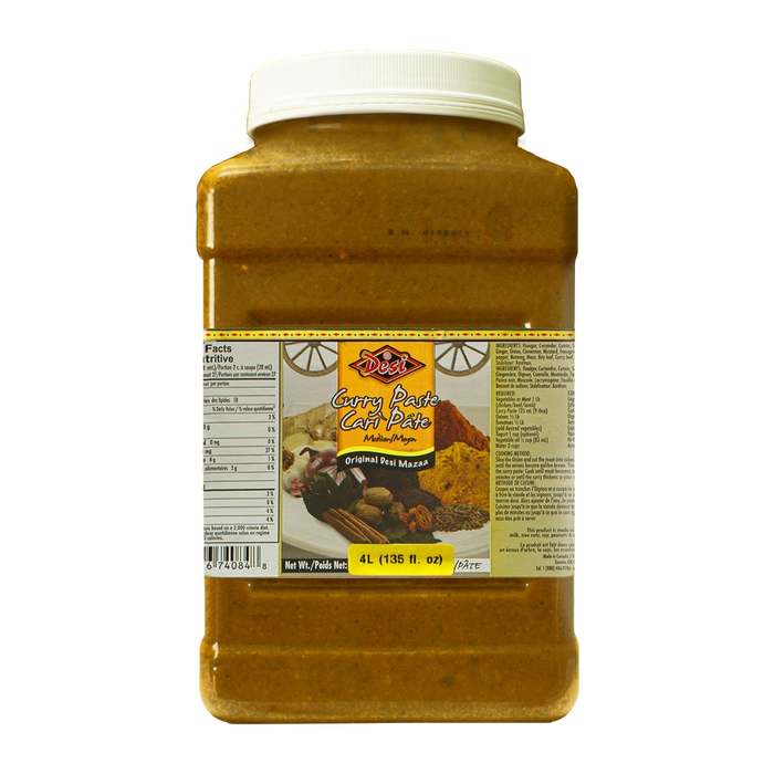 PASTE CURRY MEDIUM [DESI], 4L