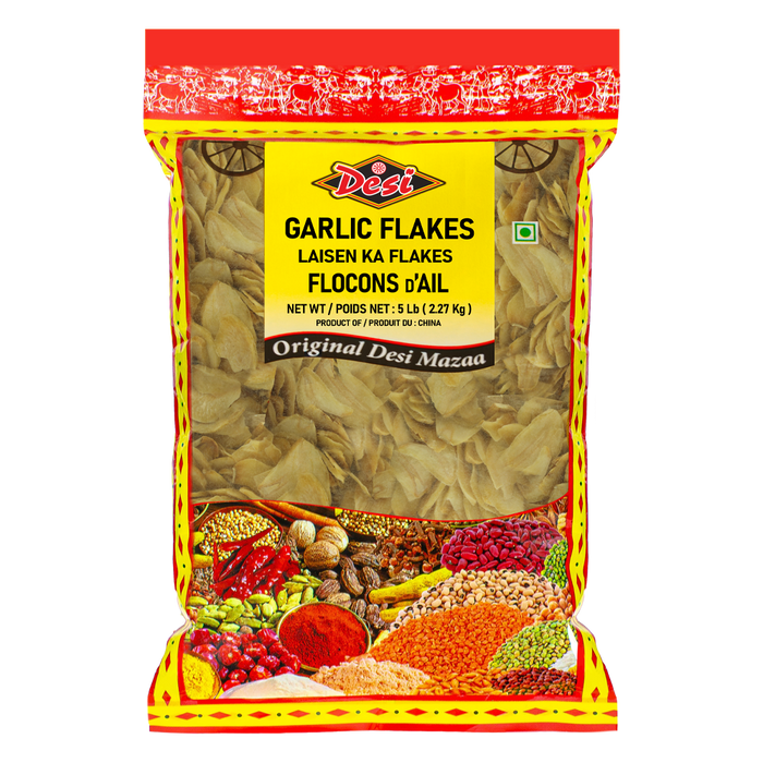 GARLIC FLAKES [DESI],  5Lb