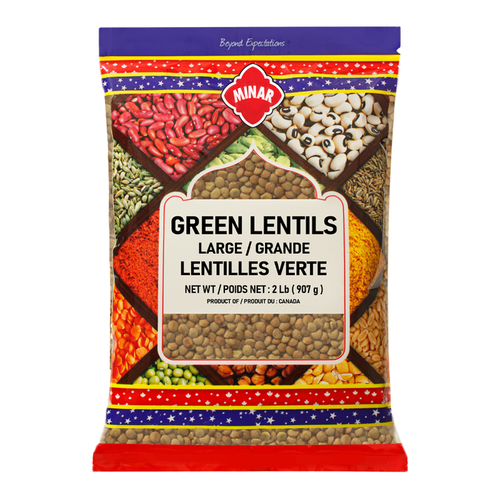 LENTIL GREEN LAIRD LARGE [MINAR],  2Lb