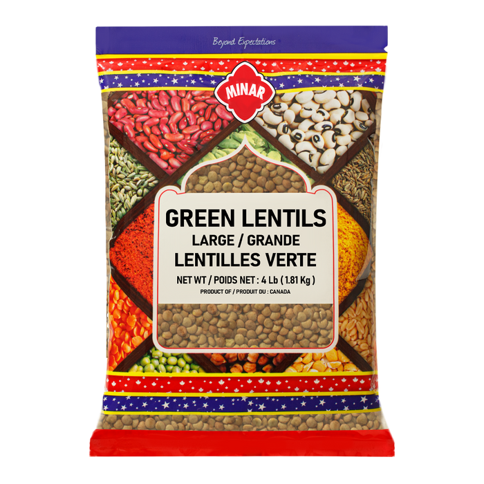 LENTIL GREEN LAIRD LARGE [MINAR],  4Lb