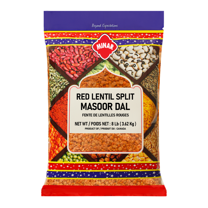 LENTIL RED SPLIT (CDN) [MINAR],  8Lb