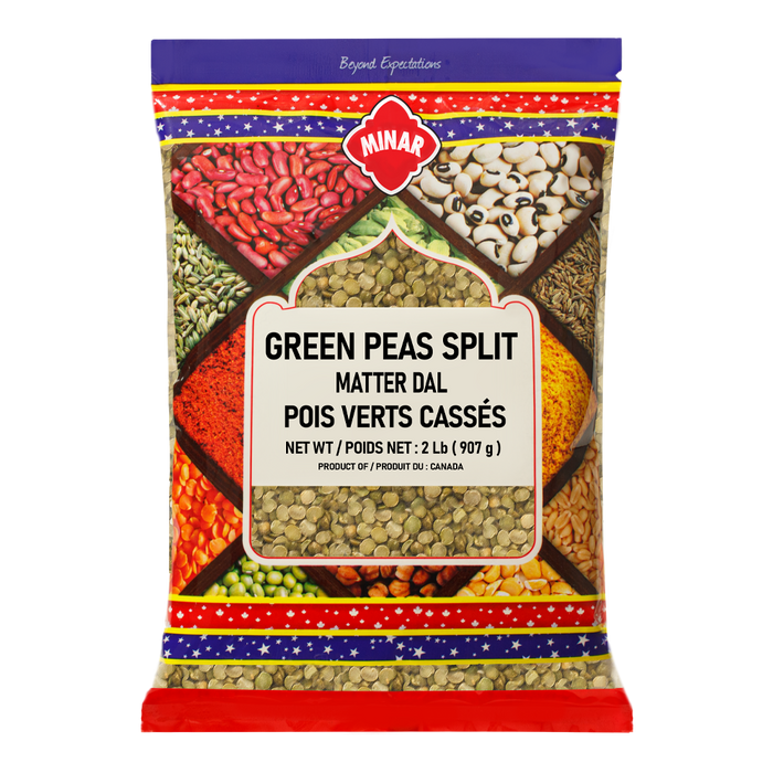 PEAS GREEN SPLIT [MINAR],  2Lb