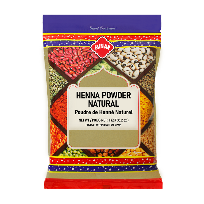 HENNA POWDER NATURAL [MINAR], 1Kg