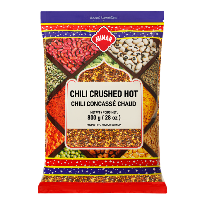 CHILI CRUSHED HOT [MINAR],   800g