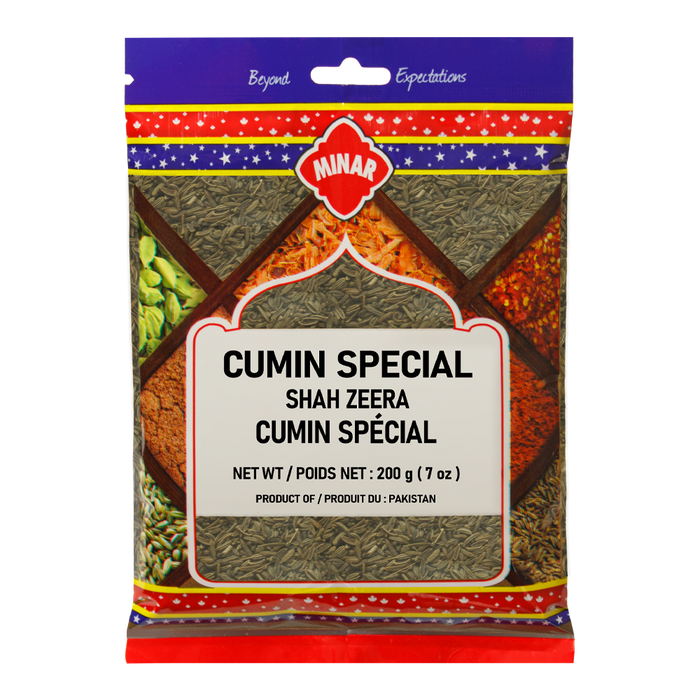 CUMIN BLACK SP SHAH ZEERA [MINAR],  200g