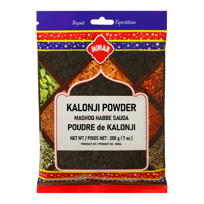 KLAUNJI POWDER BLACK SEED [MINAR],  200g