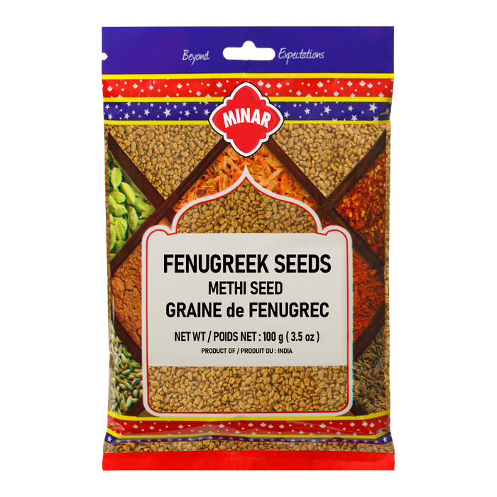 METHI - FENUGREEK SEEDS [MINAR],  100g