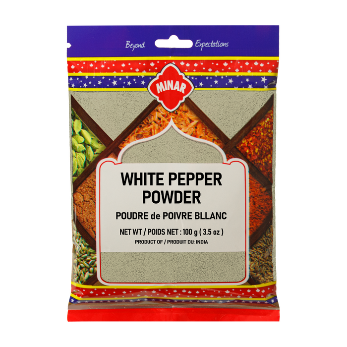 PEPPER WHITE POWDER [MINAR],  100g