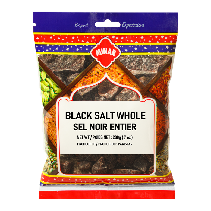 SALT BLACK WHOLE [MINAR],  200g