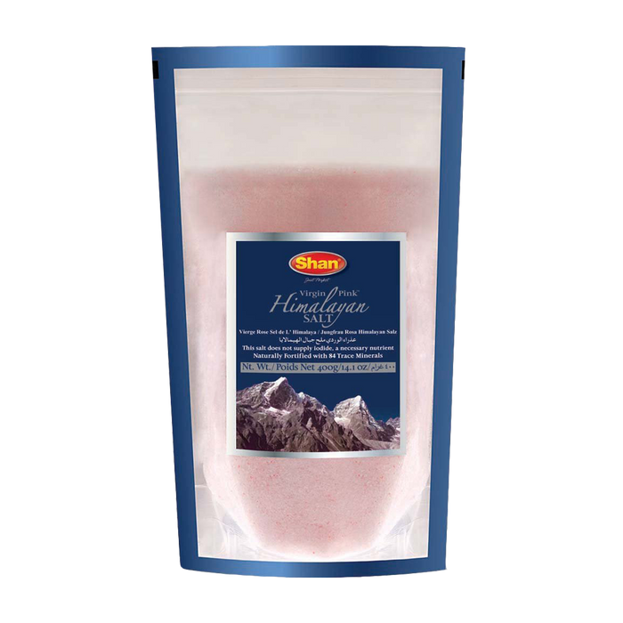 SHAN SALT PINK HIMALAYAN (IN POUCH),  400g