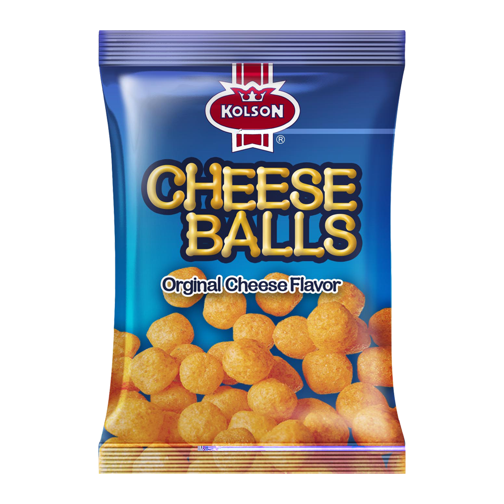 KOLSON CHEESE BALLS ORIGINAL, 15g — ITNFoodcorp