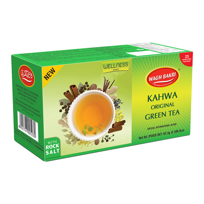 TEA WB GREEN TEA ORIGINAL KAHWA (25T.Bags), 62.5g